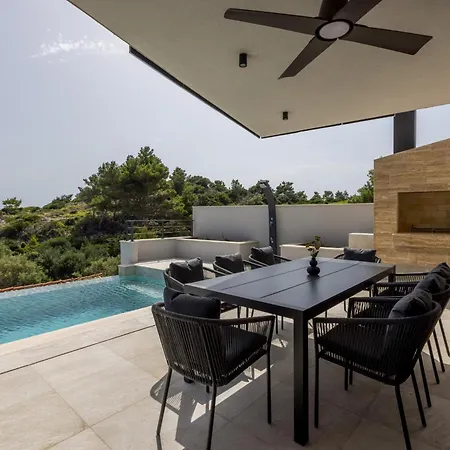 Villa Beachfront Mare With Seaview And Pool Pijavicino