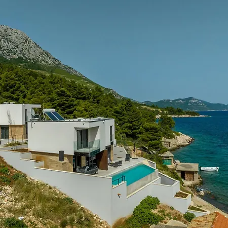 Villa Beachfront Mare With Seaview And Pool Pijavicino